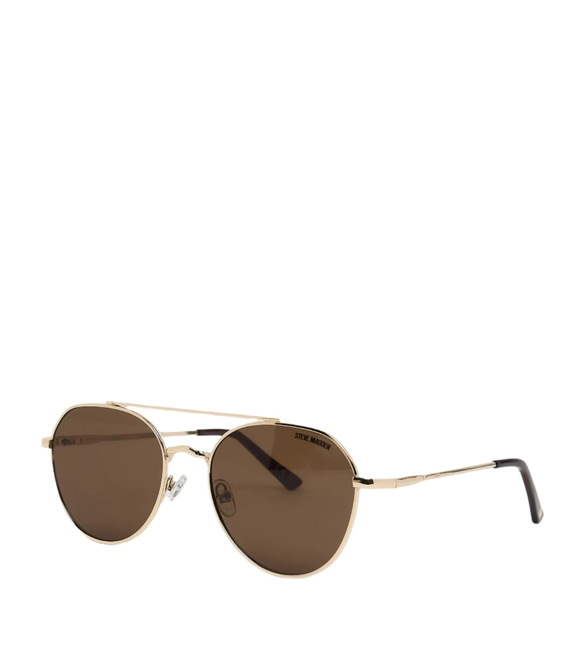 Classic Women's Gold Sunglasses - view 2