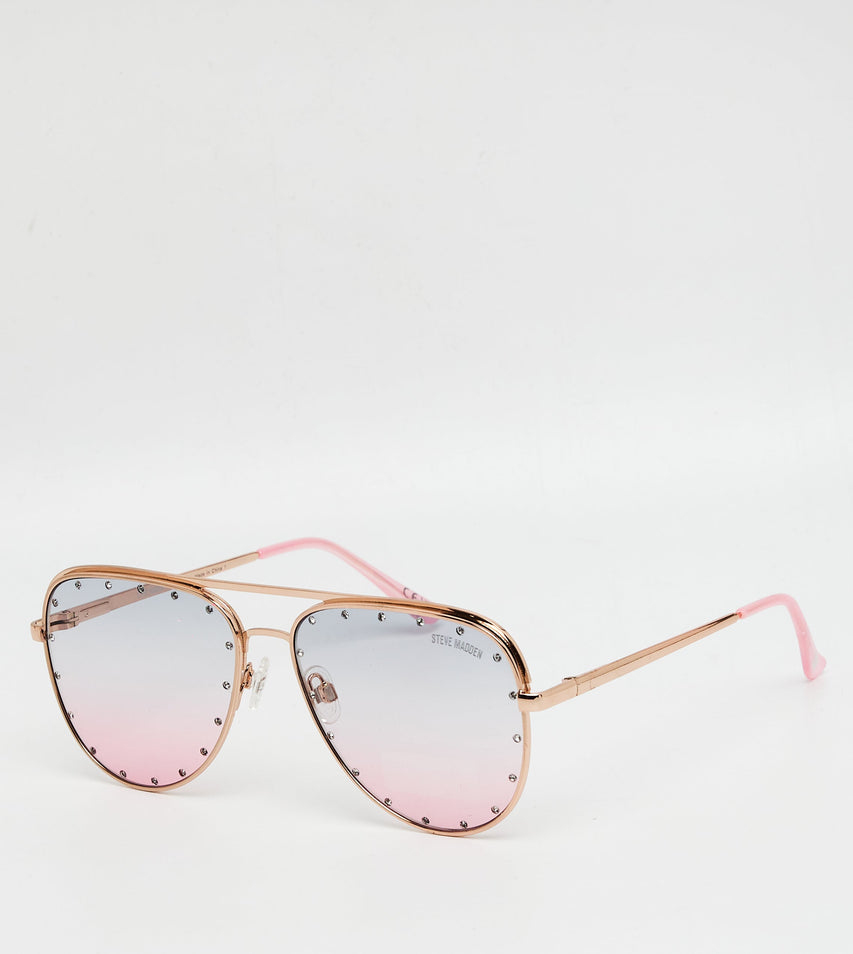 Jair Rose Gold Sunglasses