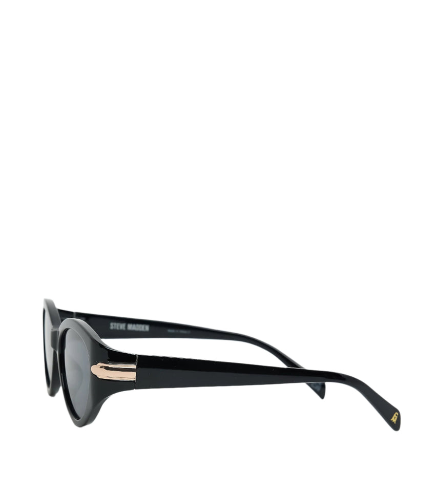 Sleek Women's Black Sunglasses - view 4