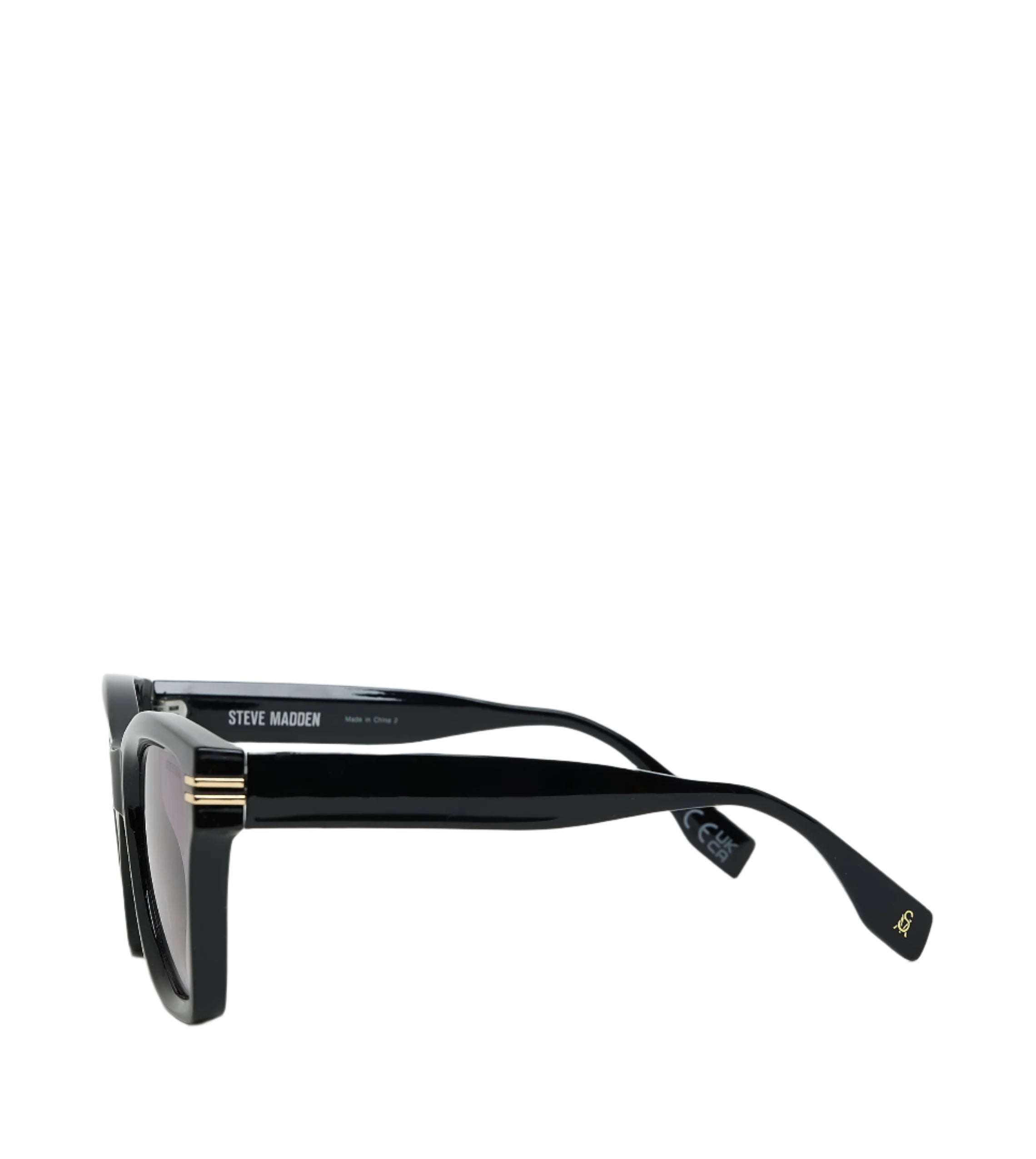 Classic Women's Black Sunglasses - view 3