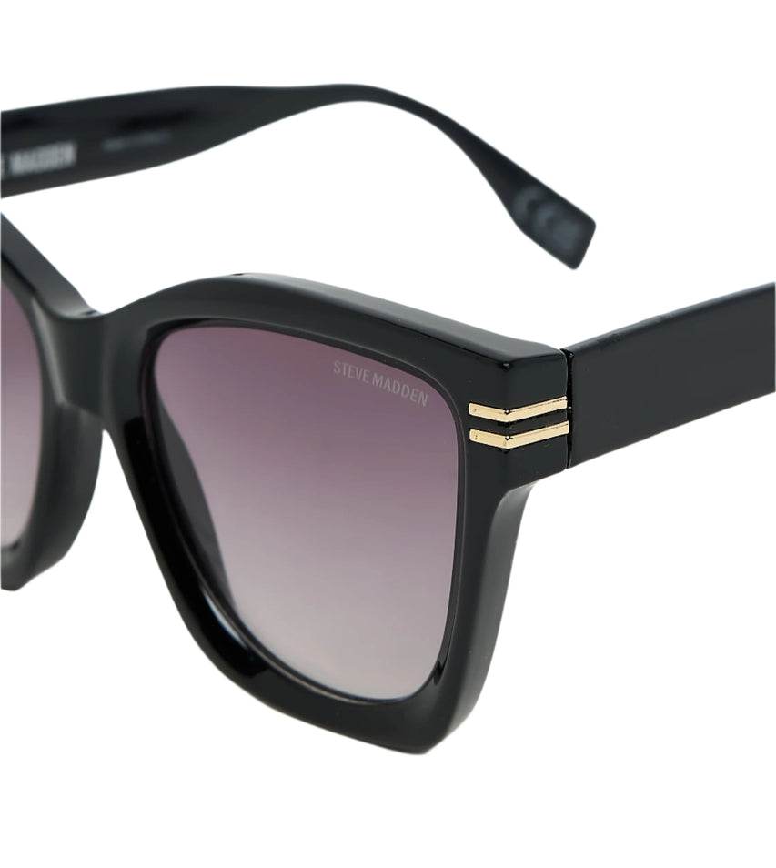 Classic Women's Black Sunglasses - view 5