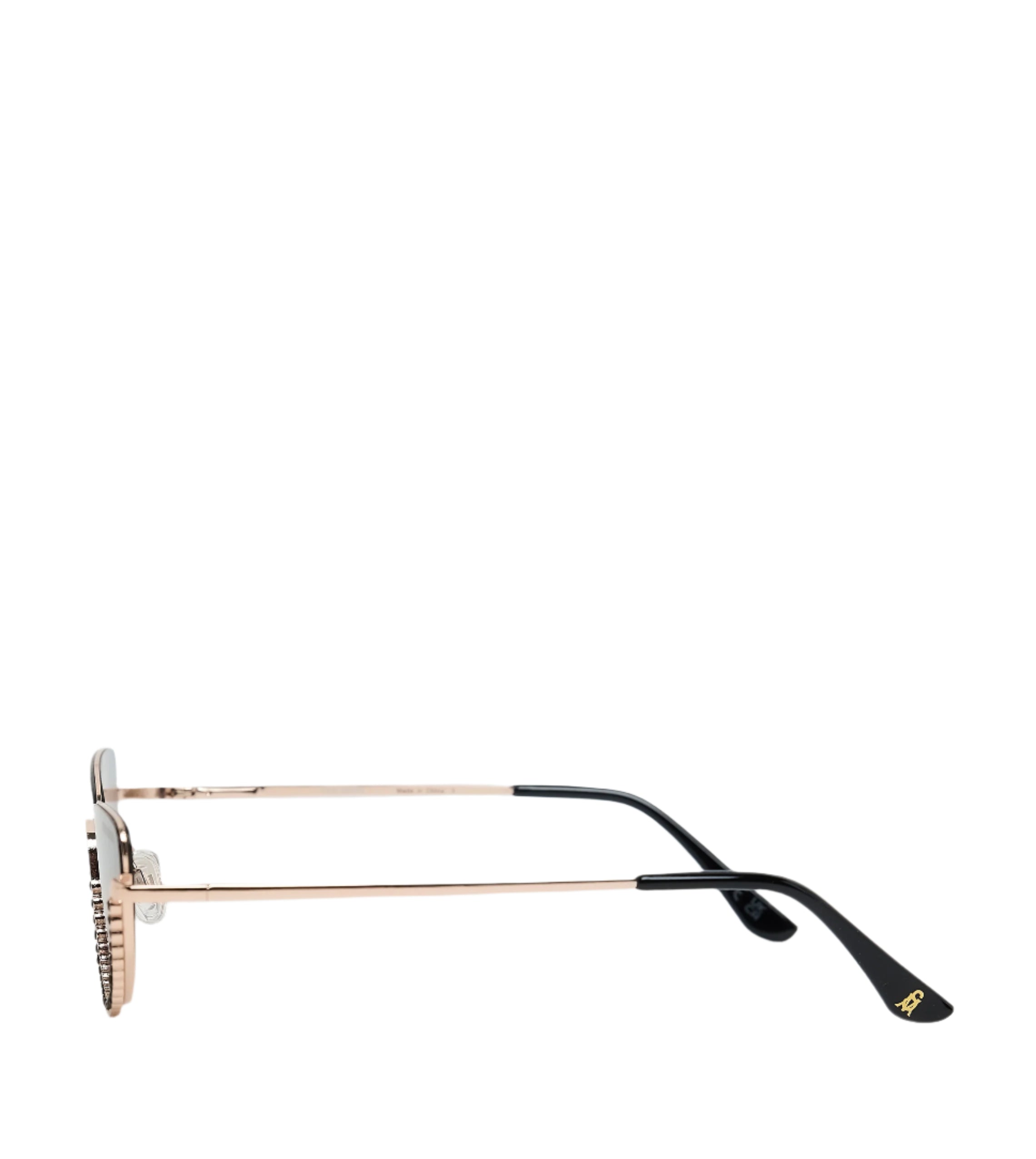 Statement Women's Rose Gold Sunglasses - view 4