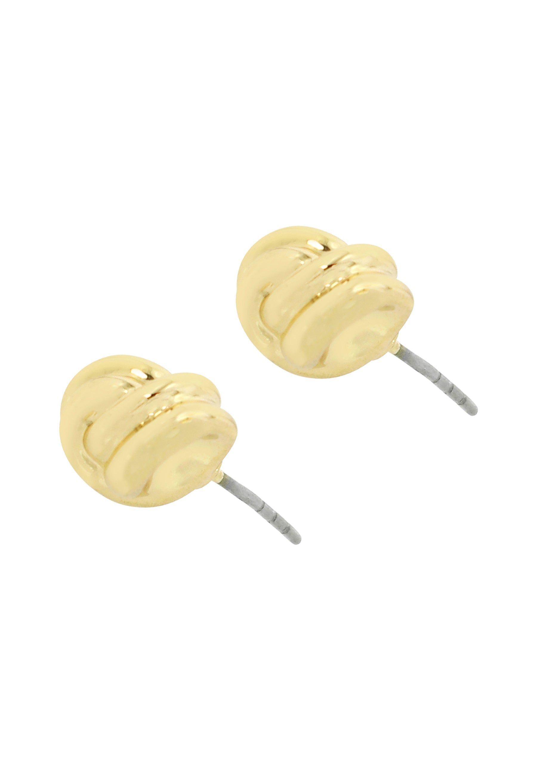 Knot Women's Gold Mini Studs - view 3