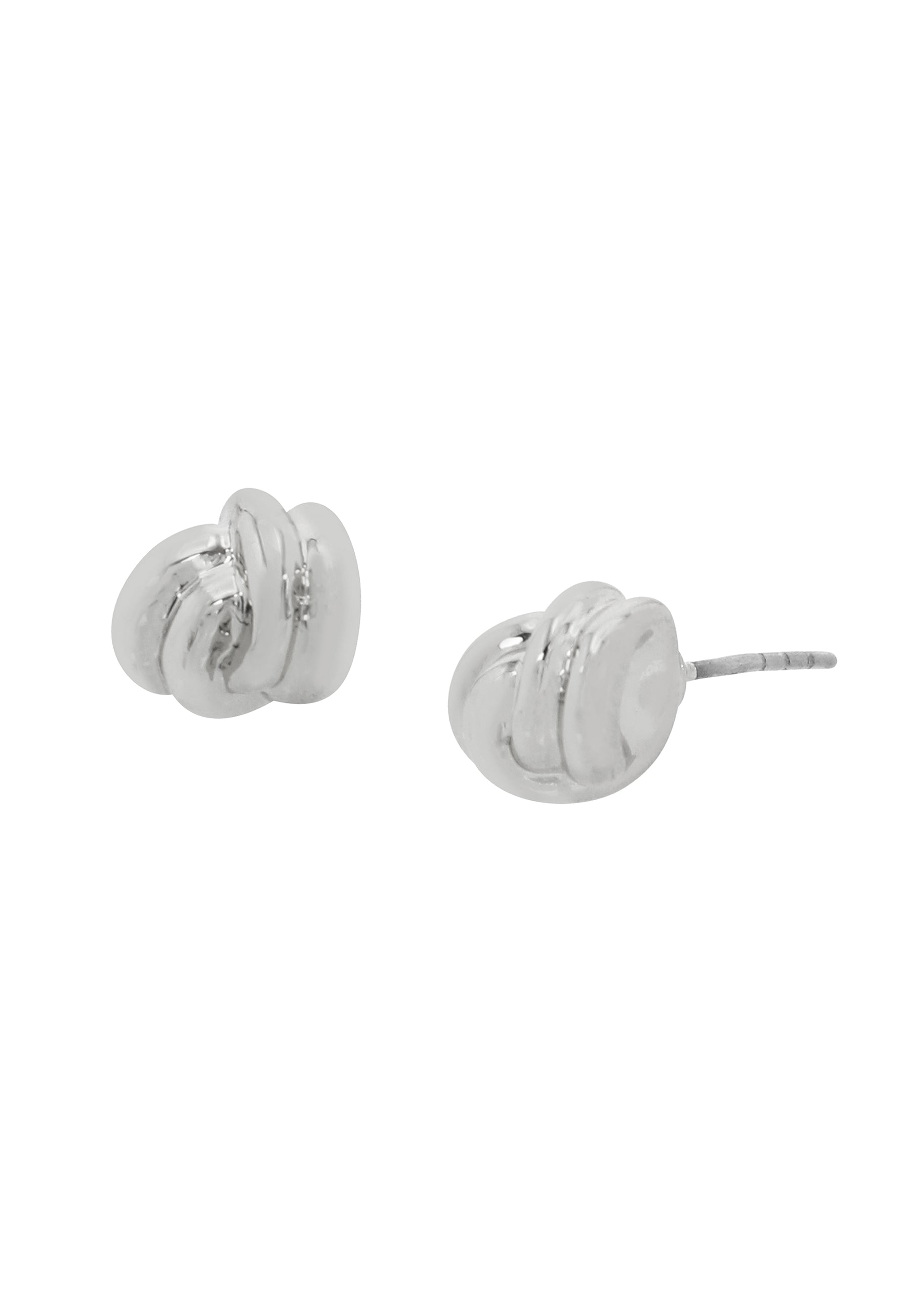 Knot Women's Silver Mini Studs - view 2