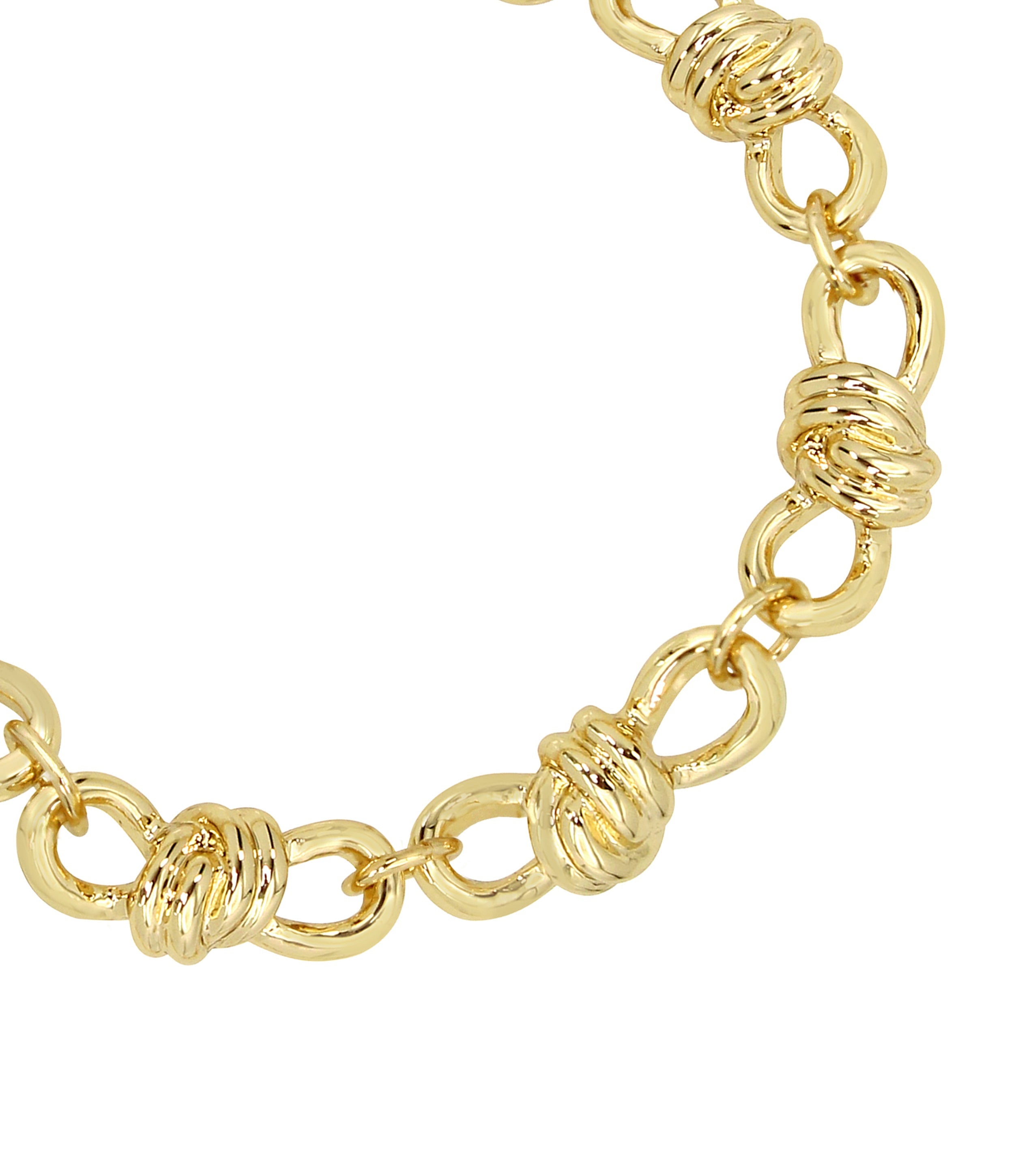 Knot Women's Gold Bracelet - view 4