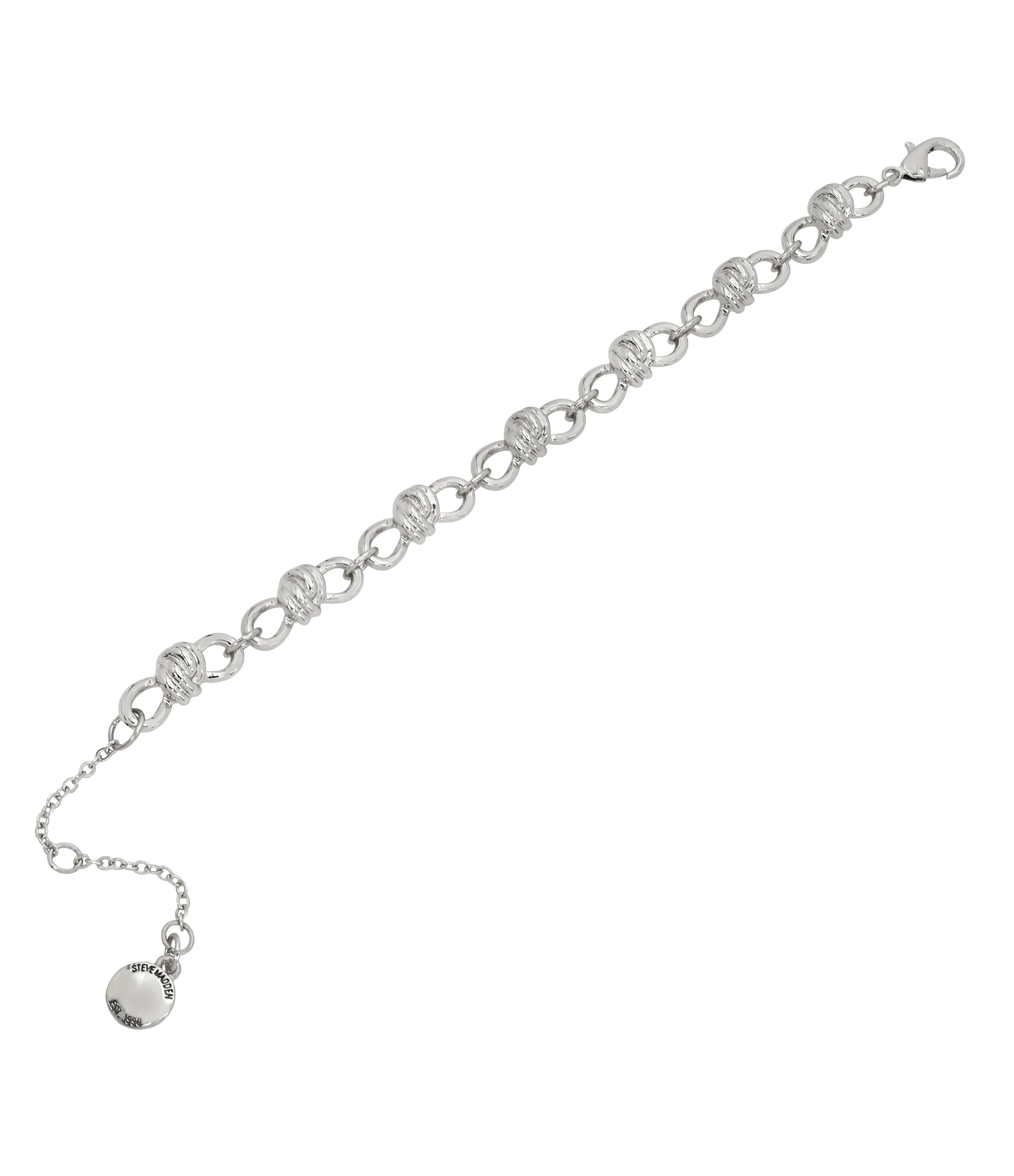 Knot Women's Silver Bracelet - view 3
