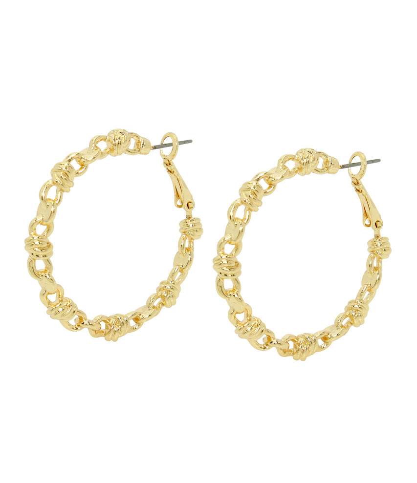 Knot Women's Gold Earrings