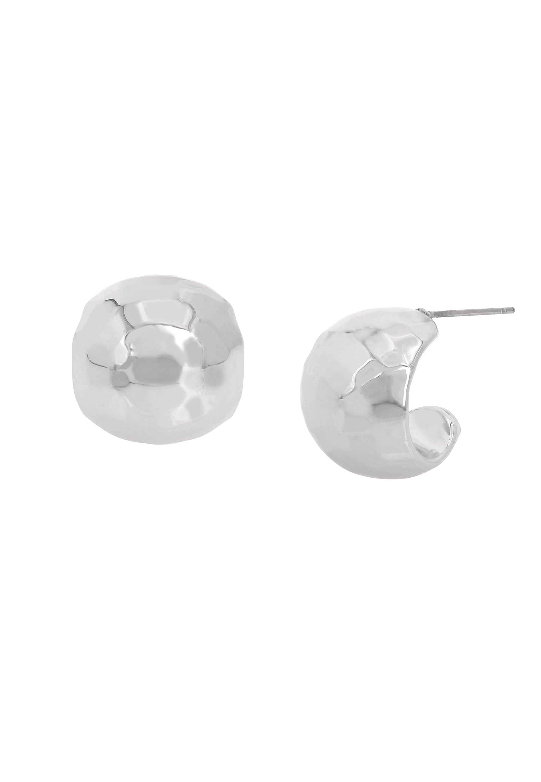 Fetch Hoops Women's Silver Earrings - view 3