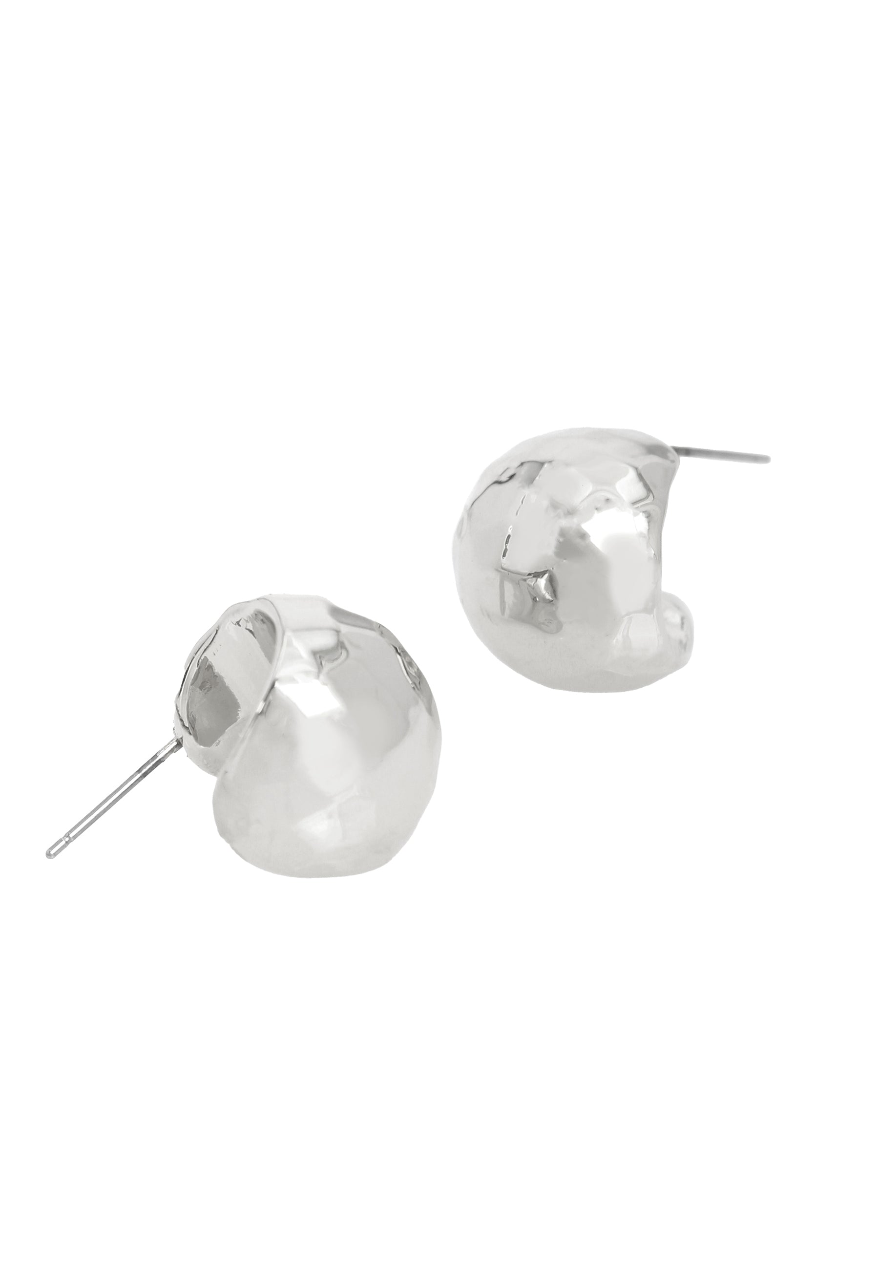 Fetch Hoops Women's Silver Earrings - view 2
