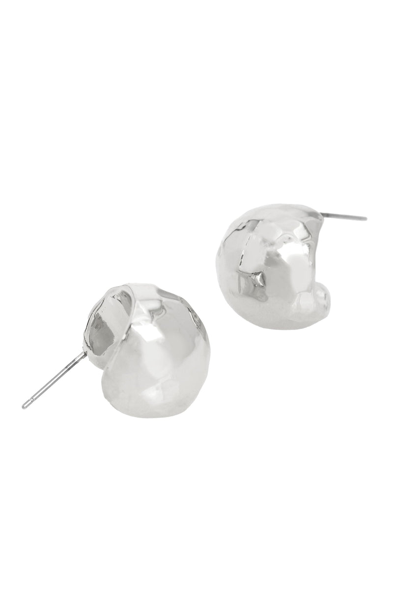 Fetch Hoops Women's Silver Earrings - view 2