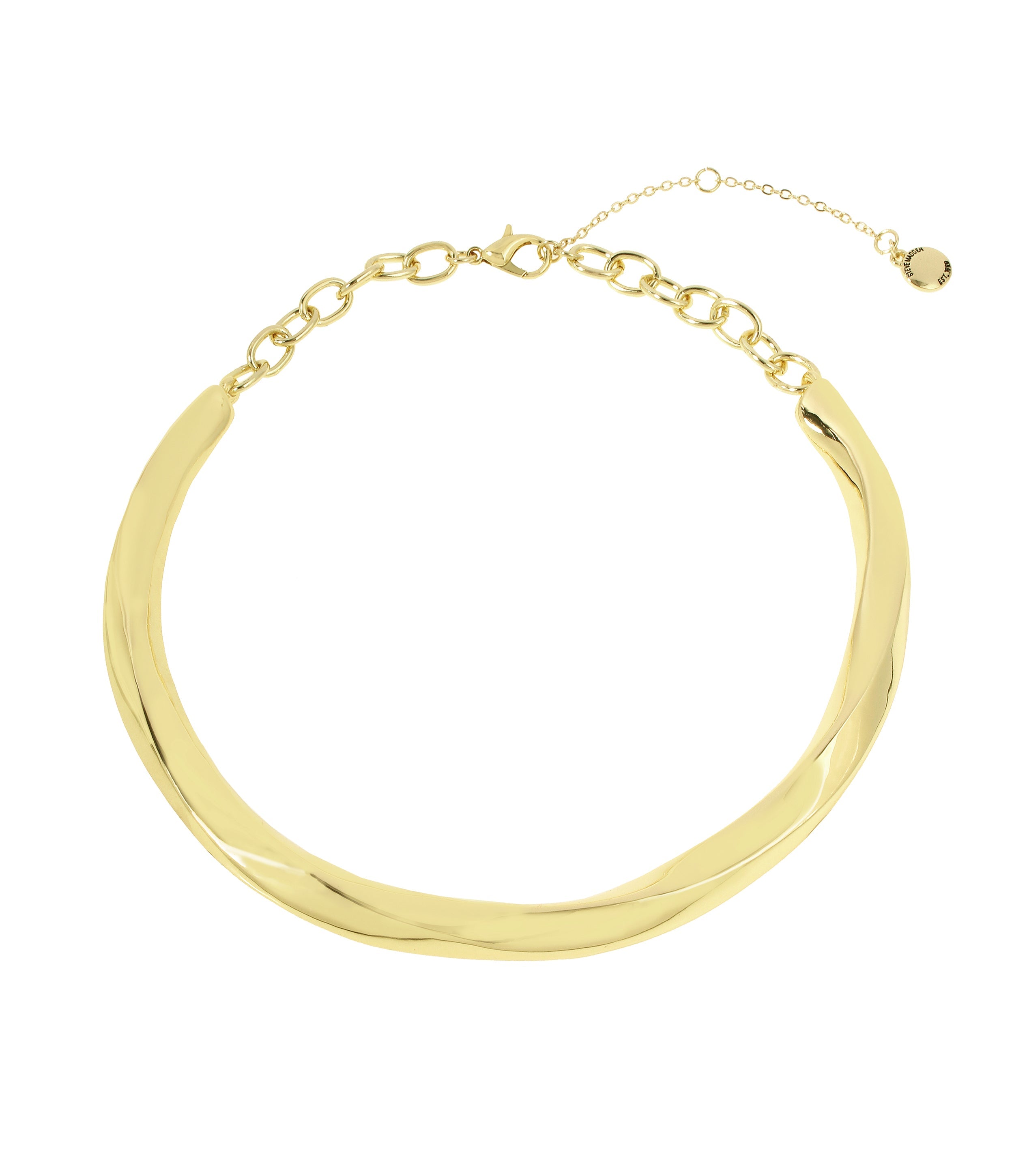 Twisted Women's Gold Necklace