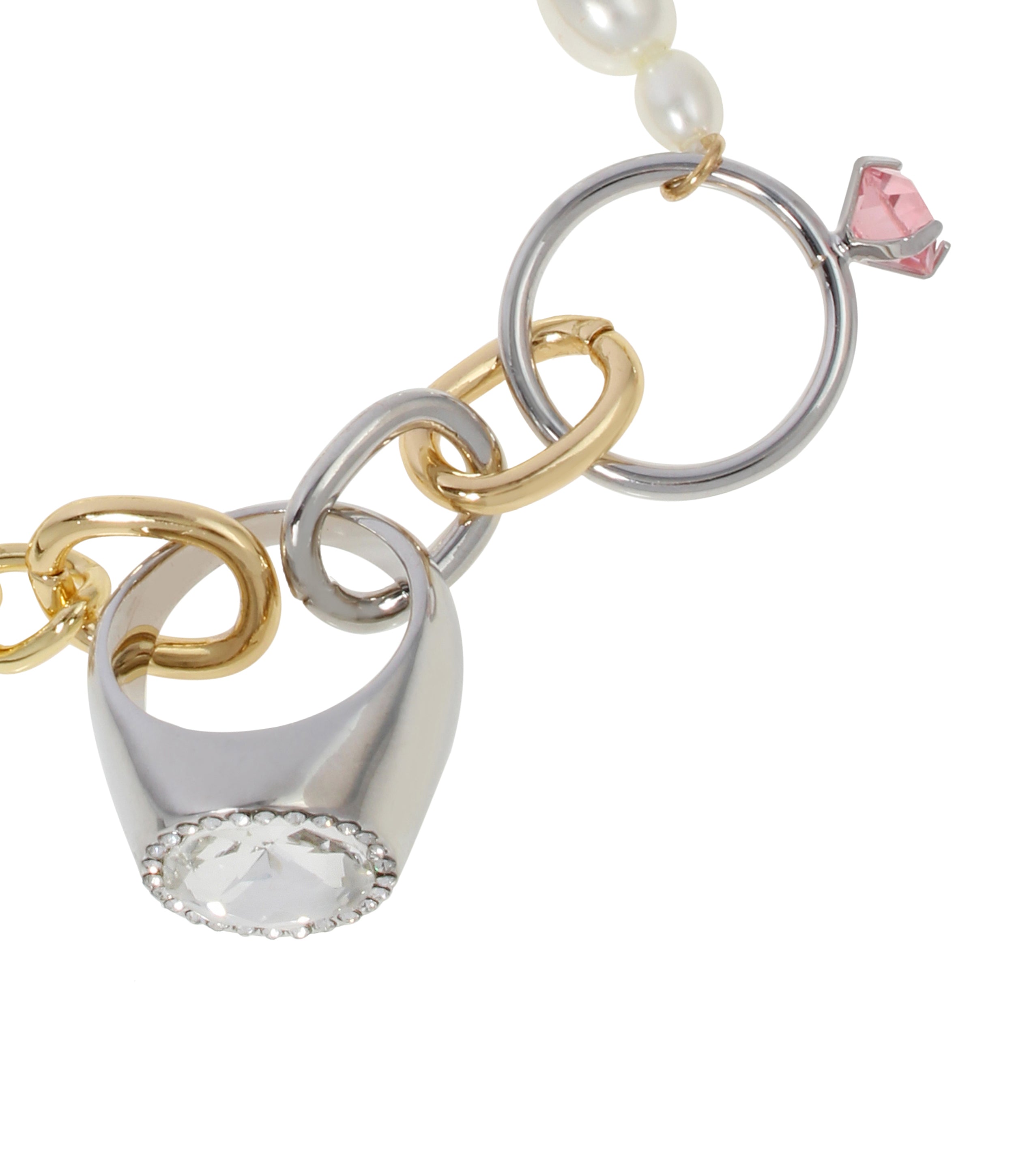 Flex Pearl Women's Gold Bracelet - view 3
