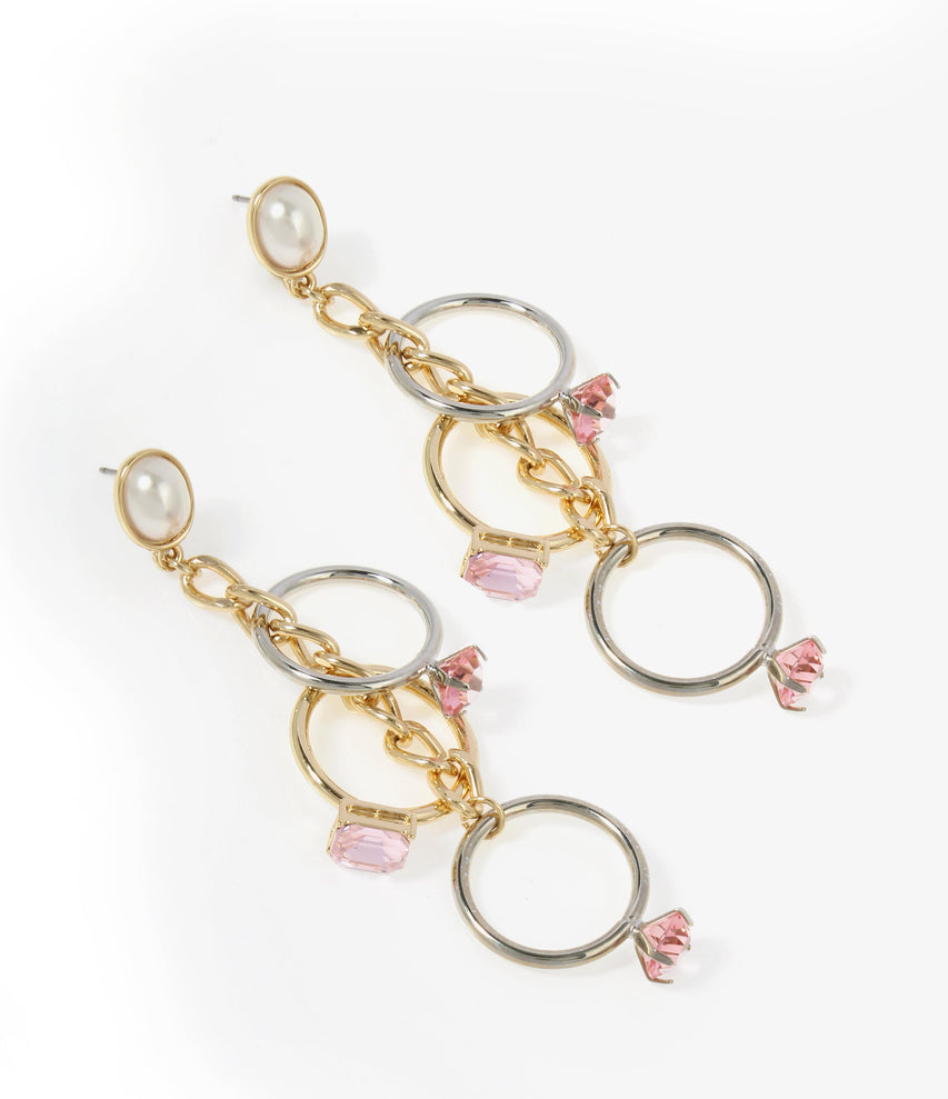 Pearl Ring Women's Ivory Earrings - view 2