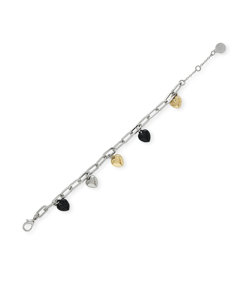 Heart Women's Rose Gold Bracelet - view 2