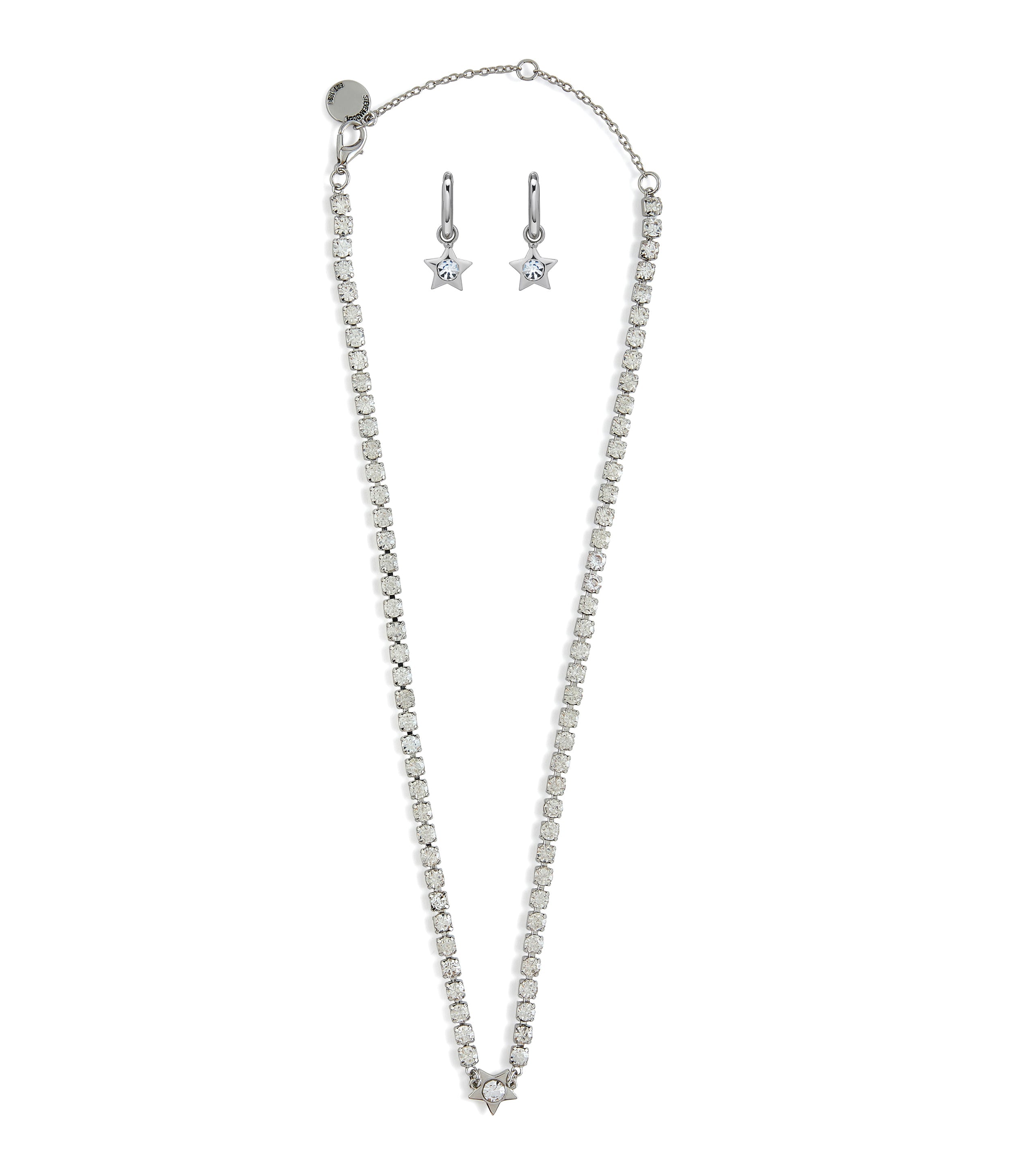 Star Set Women's Crystal Necklace
