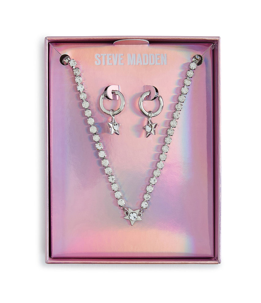 Star Set Women's Crystal Necklace - view 4