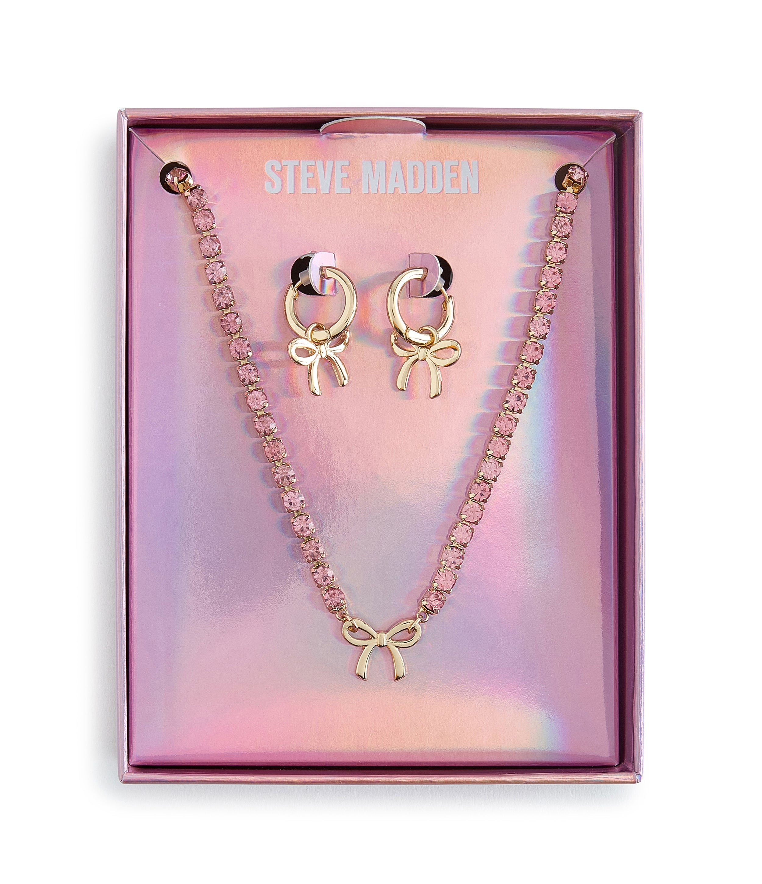 Bow Women's Ivory Pearl Necklace Set - view 4
