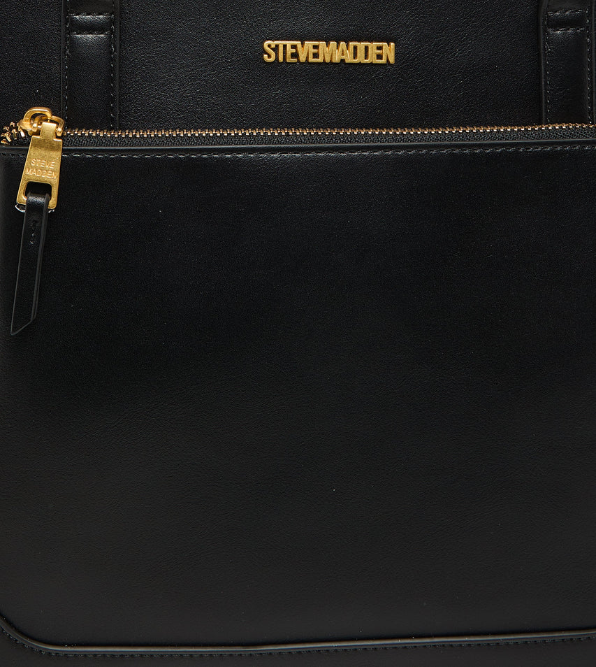 Smw8029-Blk Black Women's Tote Bag - view 4