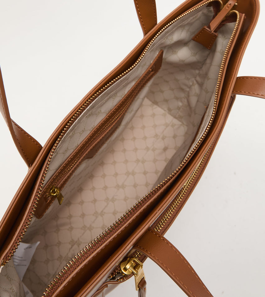 Smw8029-Tan Tan Women's Tote Bag - view 3
