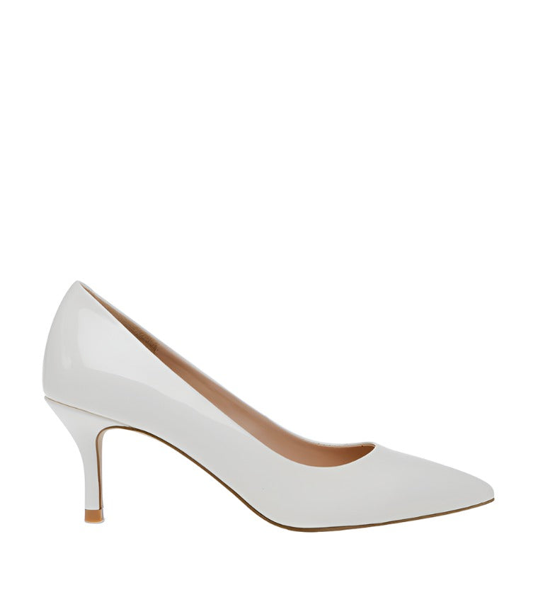 Kitkat Women's White Heels