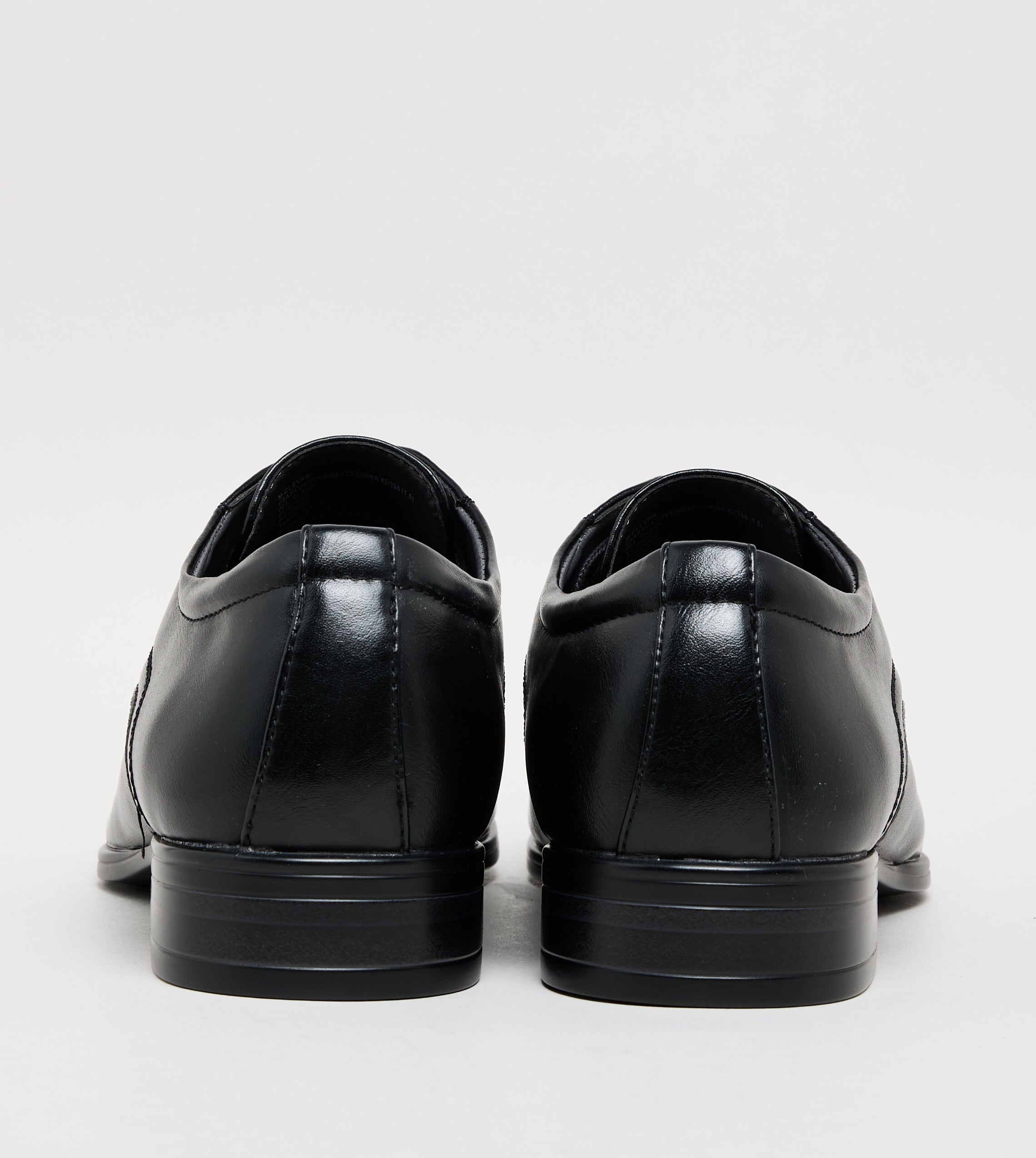 M-Clevrr Men's Black Formal Shoes - view 5