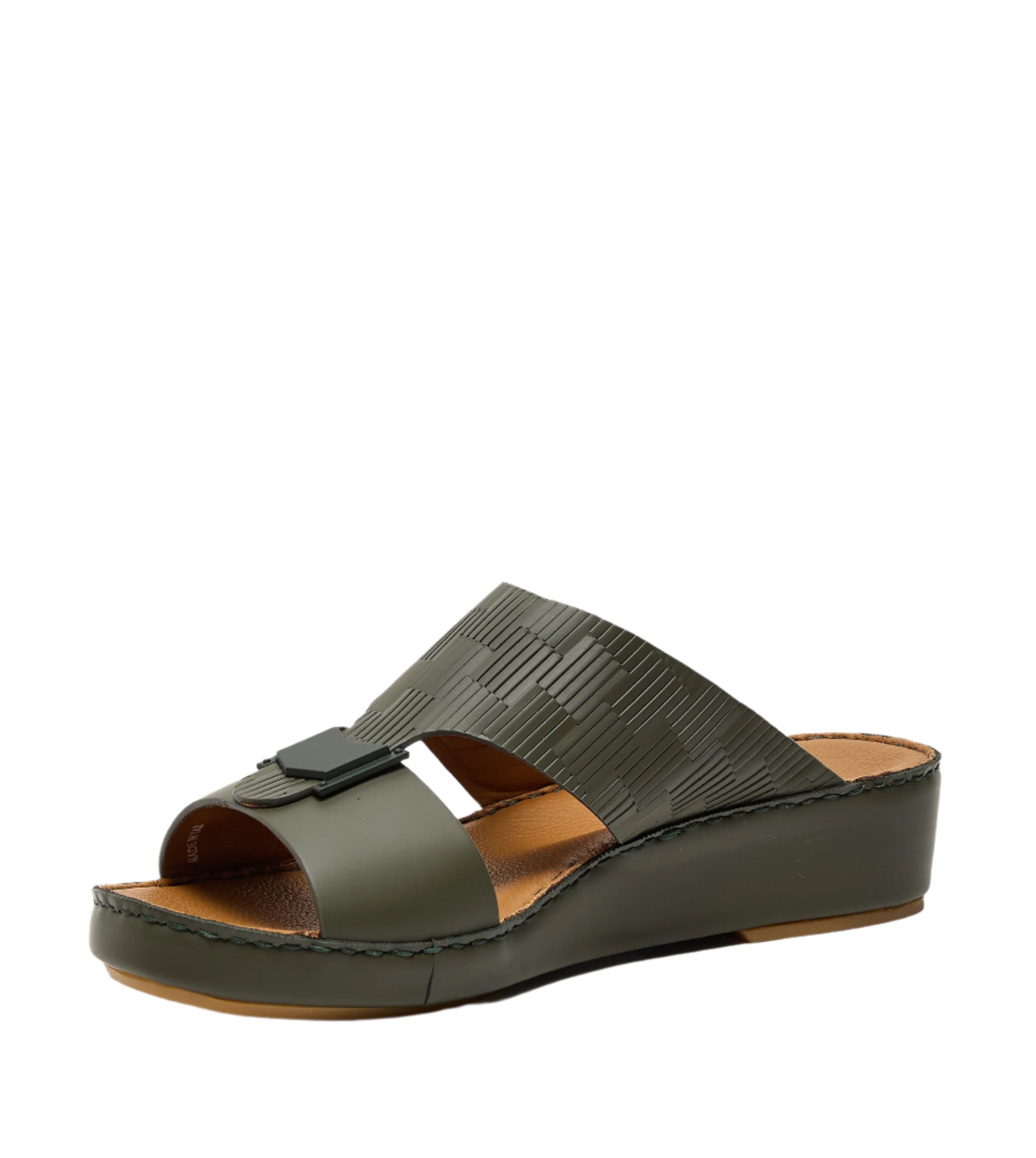 Rivaro Men's Olive Arabic Sandals - view 2