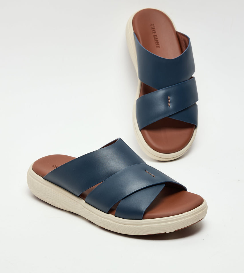 Strider Men's Navy Blue Arabic Sandals - view 4