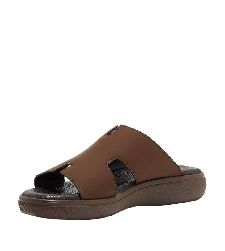 Averin Men's Brown Arabic Sandals - view 4