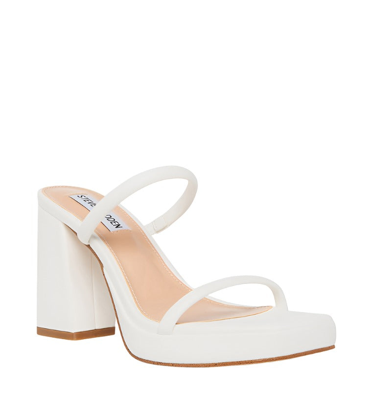 POLLY WHITE HEELS - view 2
