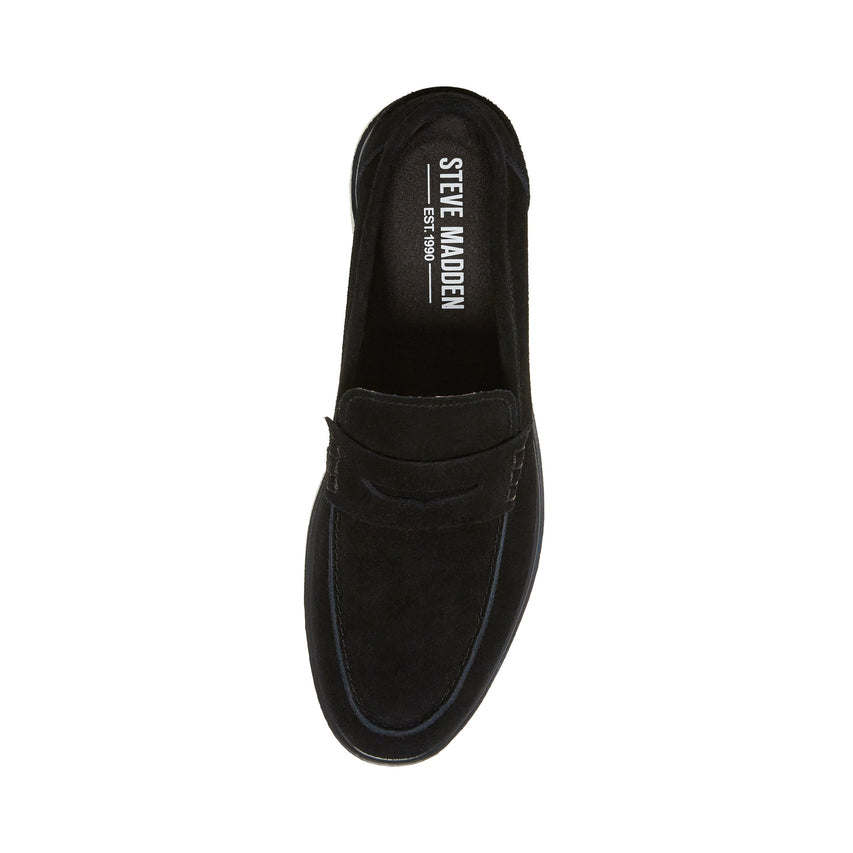 Charley Men's Black Suede Loafers - view 5