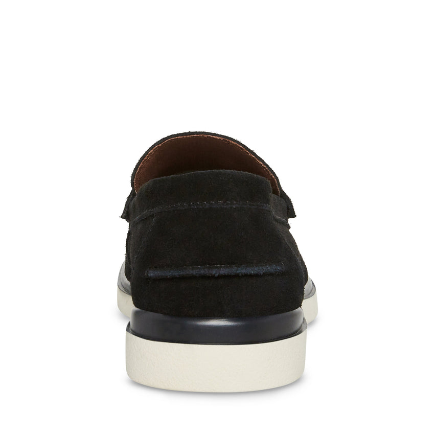 Charley Men's Black Suede Loafers - view 4