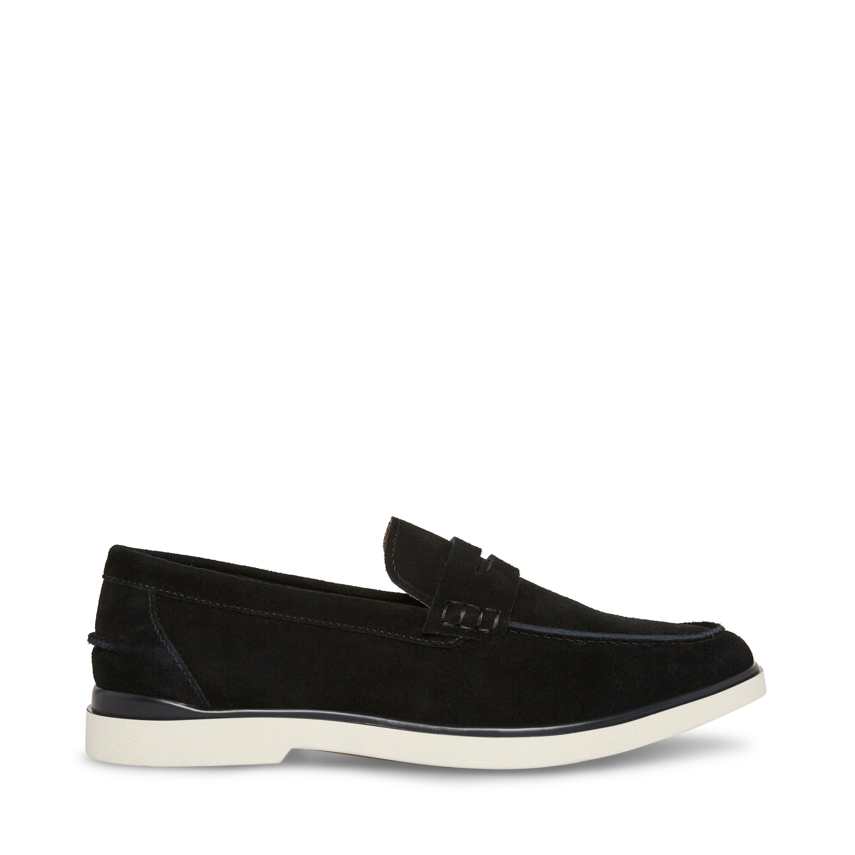 Charley Men's Black Suede Loafers