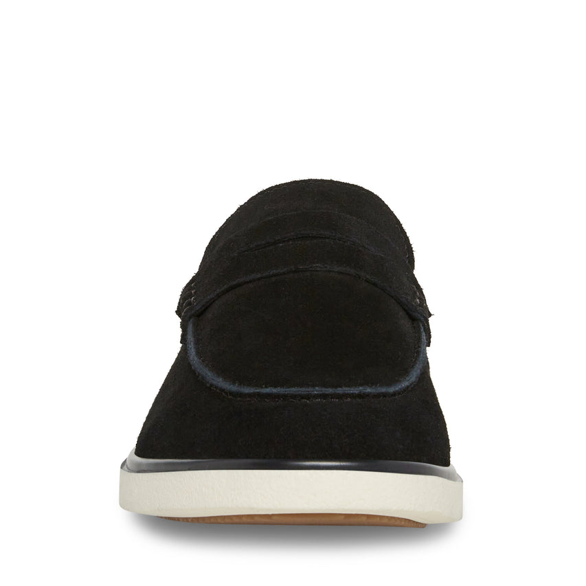 Charley Men's Black Suede Loafers - view 3