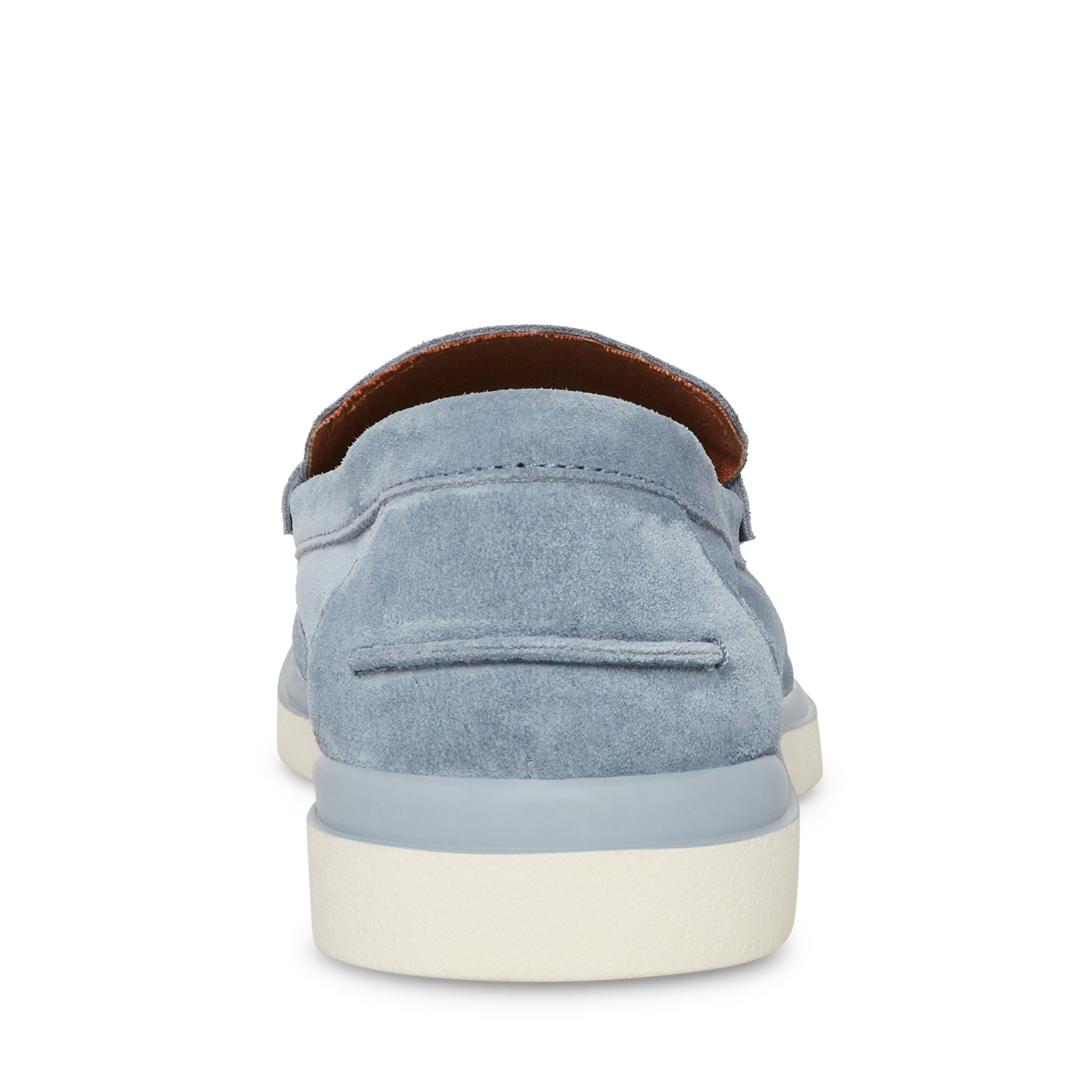 Charley Men's Light Blue Suede Loafers - view 4
