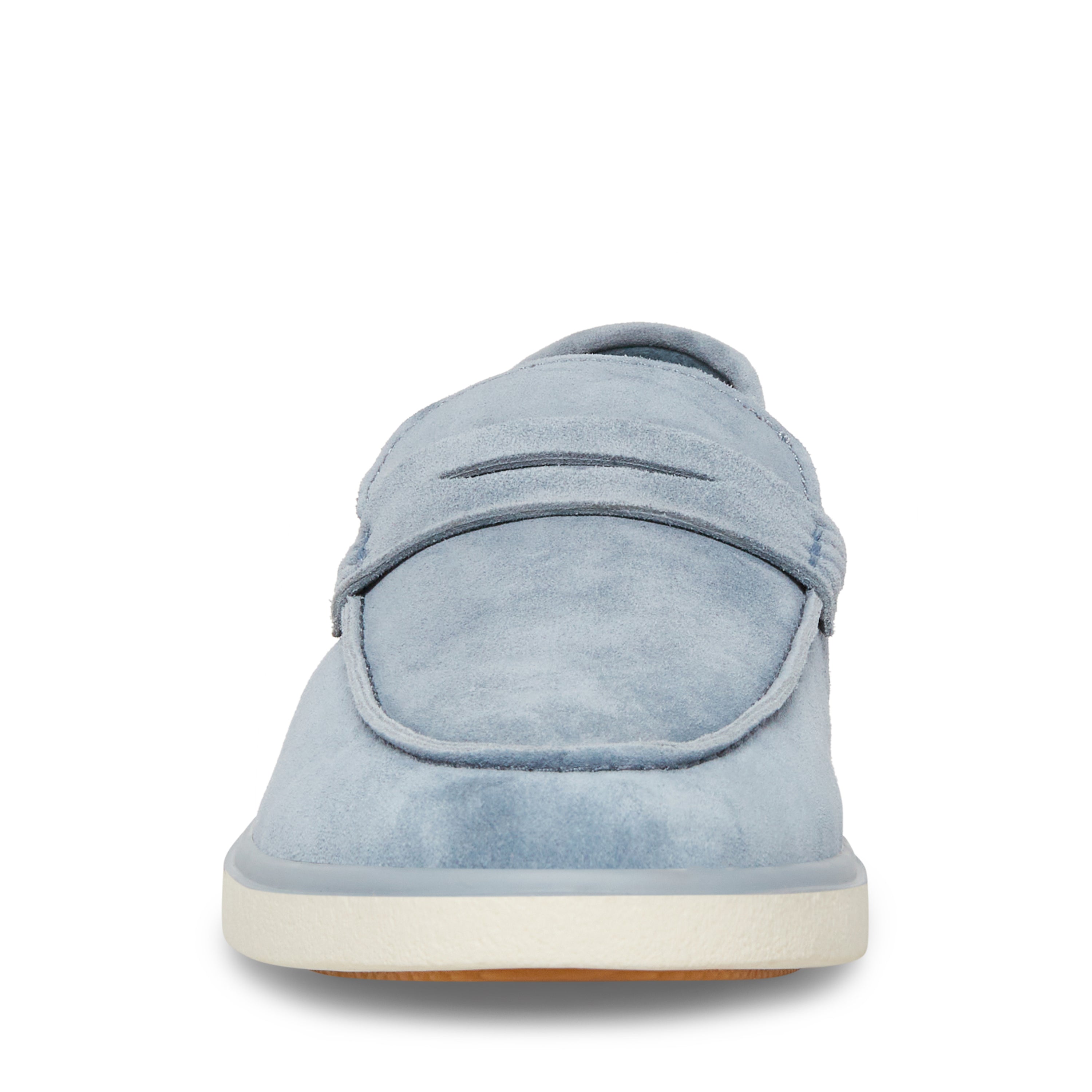 Charley Men's Light Blue Suede Loafers - view 3