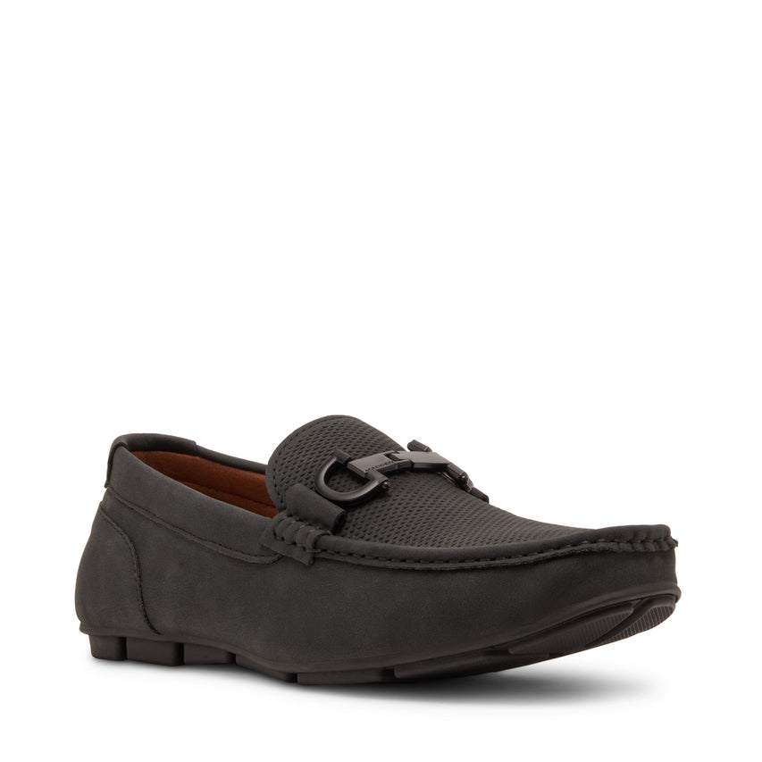 M-Seallo Men's Black Loafers - view 2