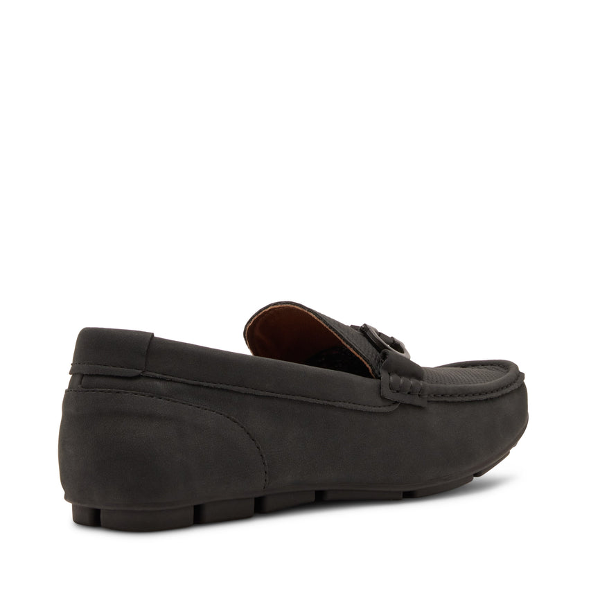 M-Seallo Men's Black Loafers - view 3