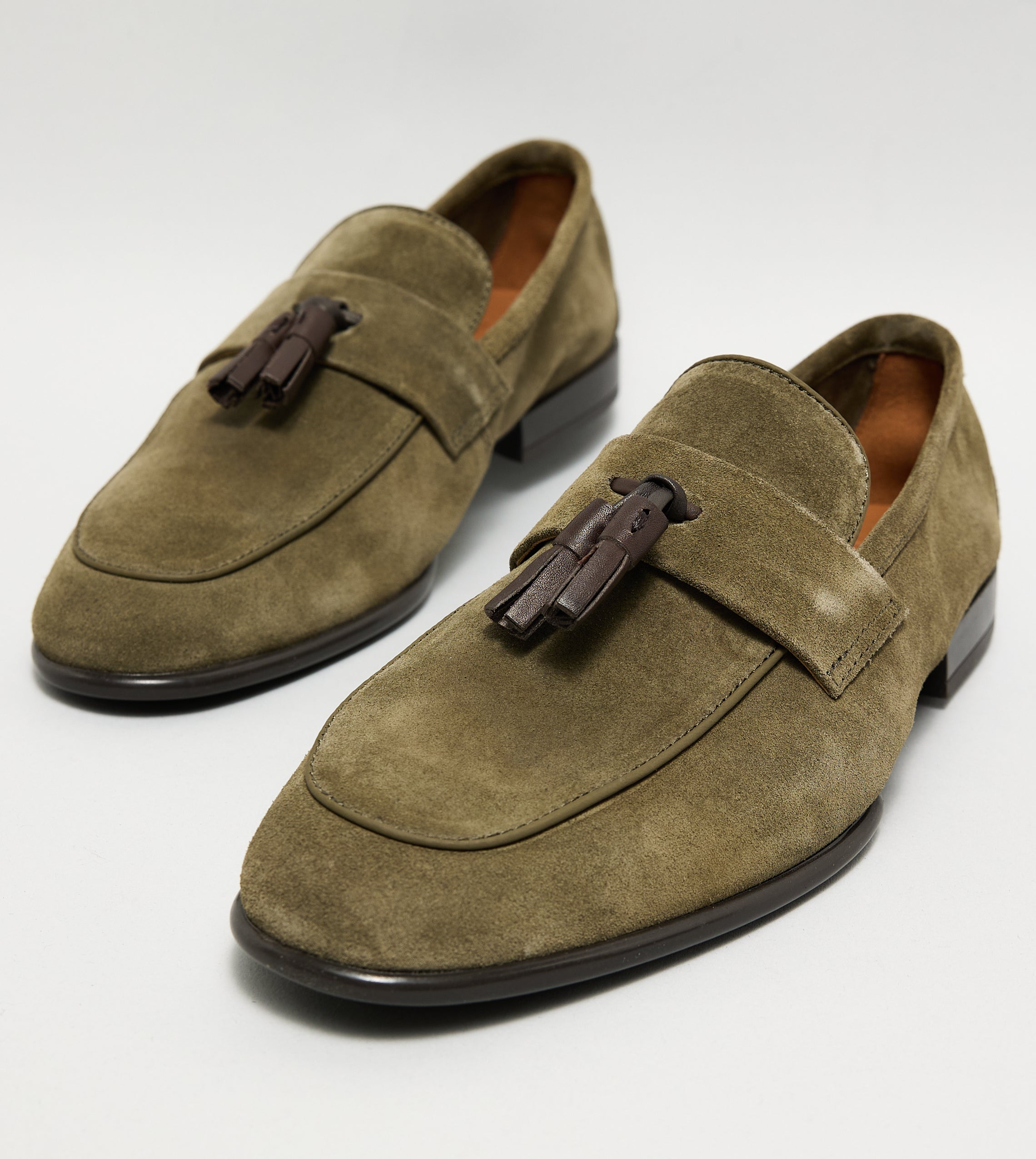 SWIFTON OLIVE LOAFERS & MOCCASSINS - view 5