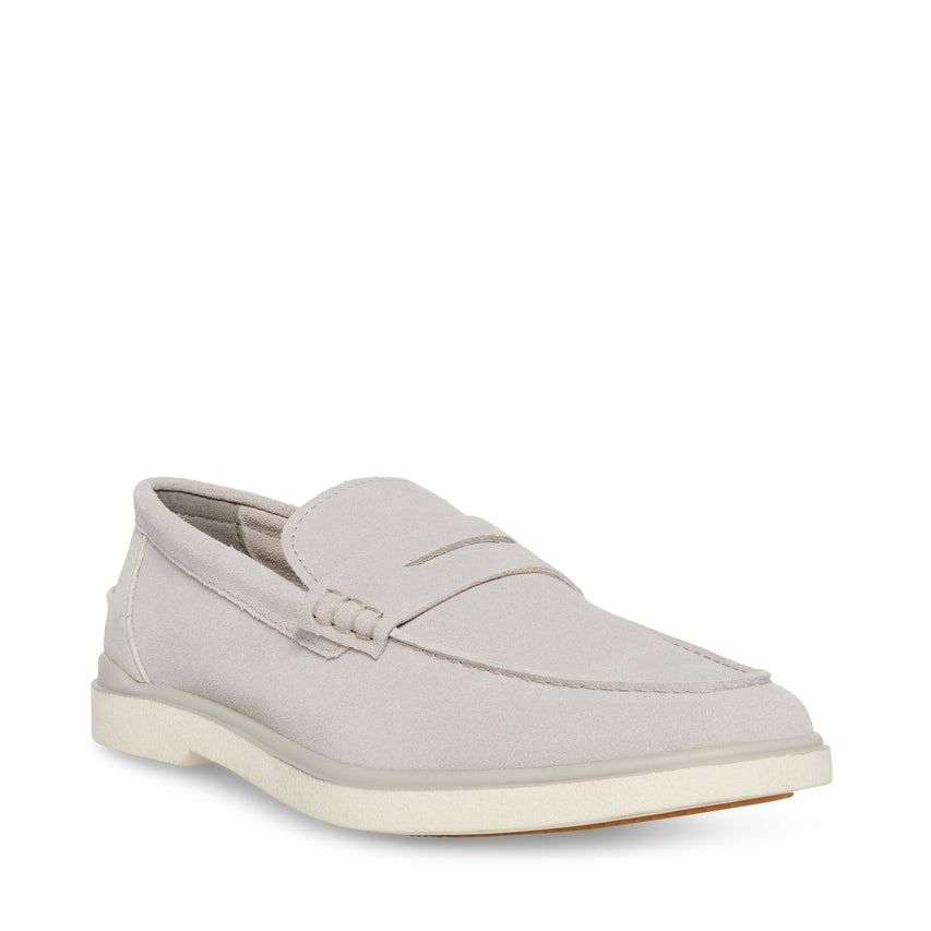 Charley Men's Grey Suede Loafers - view 2