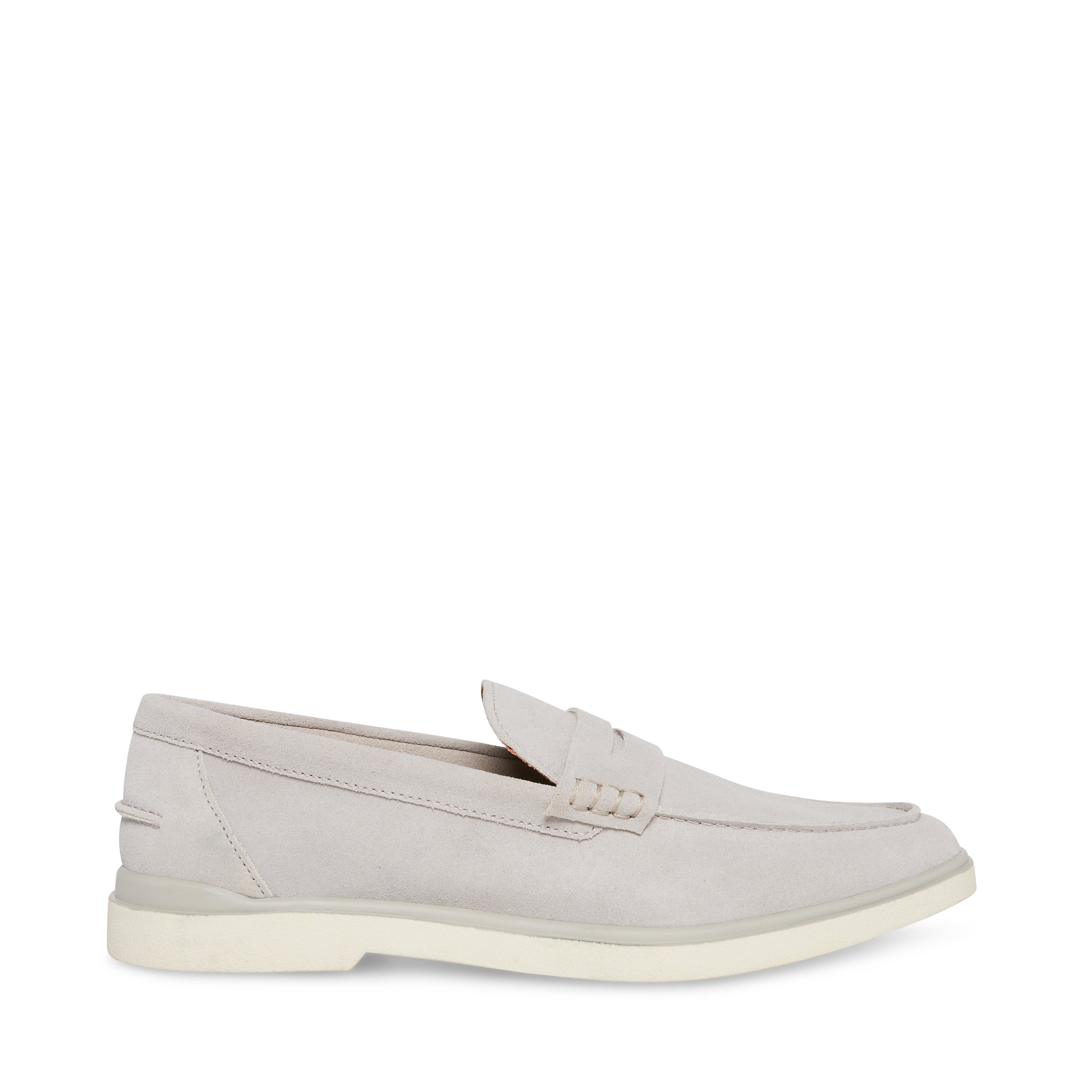 Charley Men's Grey Suede Loafers