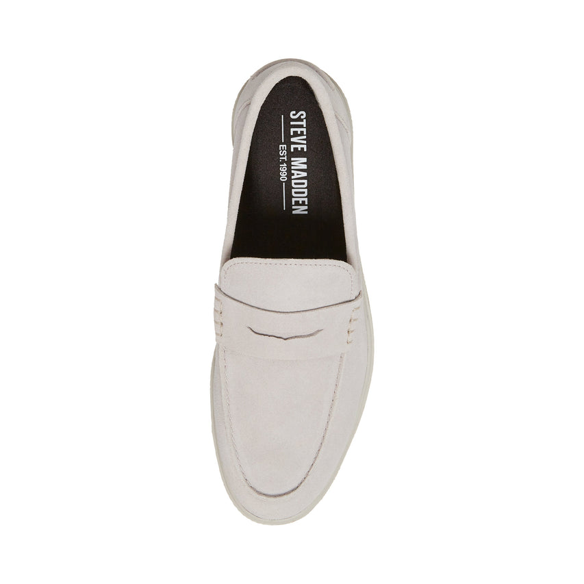 Charley Men's Grey Suede Loafers - view 6