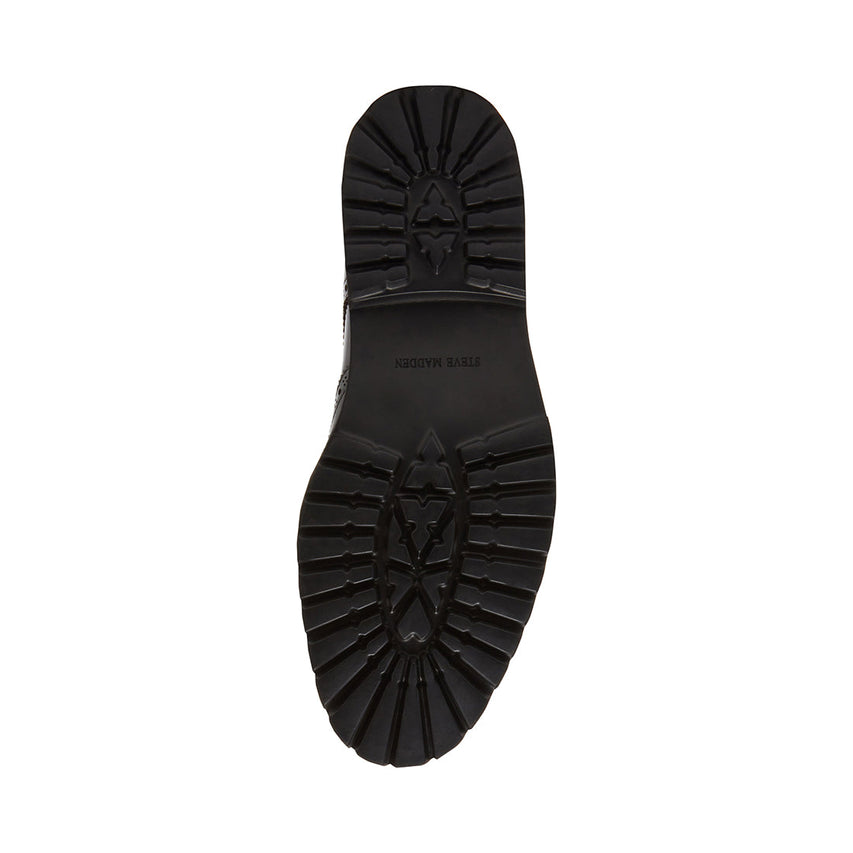 Mayor-N Men's Black Leather Shoes - view 7