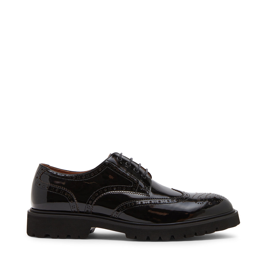 Mayor-N Men's Black Leather Shoes - view 3