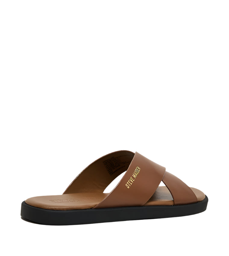 Granuluar Men's Tan Leather Arabic Sandals - view 2
