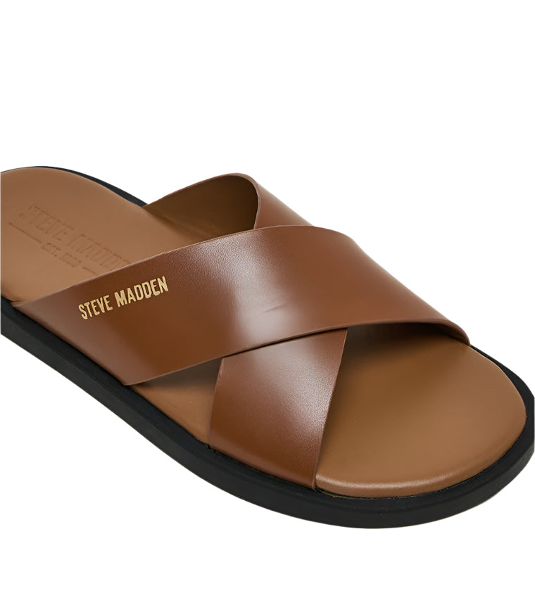 Granuluar Men's Tan Leather Arabic Sandals - view 3