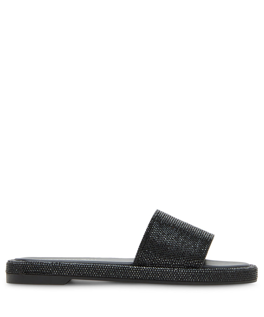 Addiie Women's Silver Multicolor Flat Sandals
