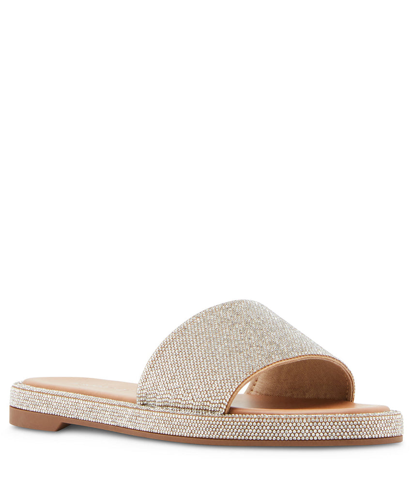 Addiie Women's Silver Multicolor Flat Sandals - view 2