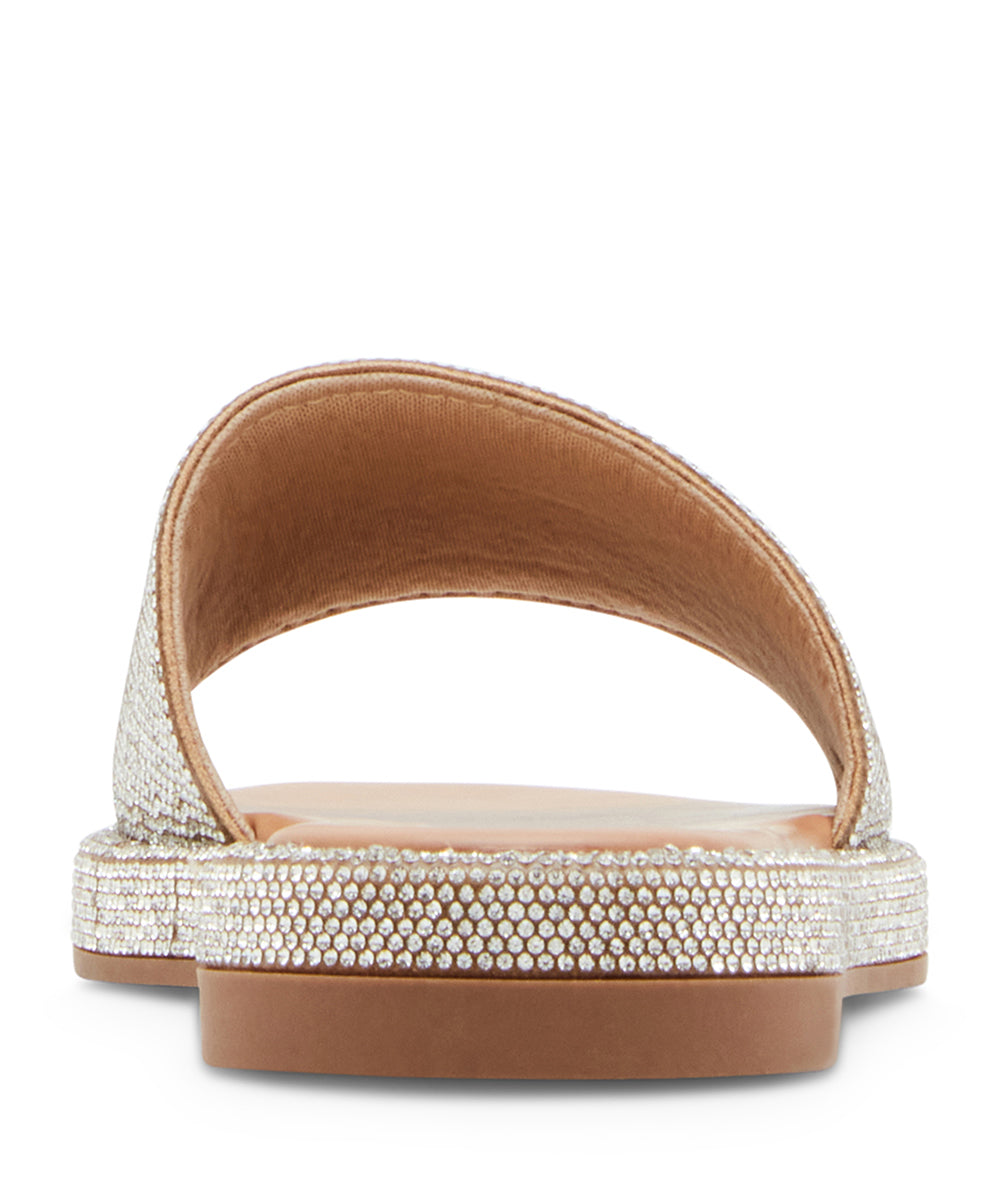 Addiie Women's Silver Multicolor Flat Sandals - view 3