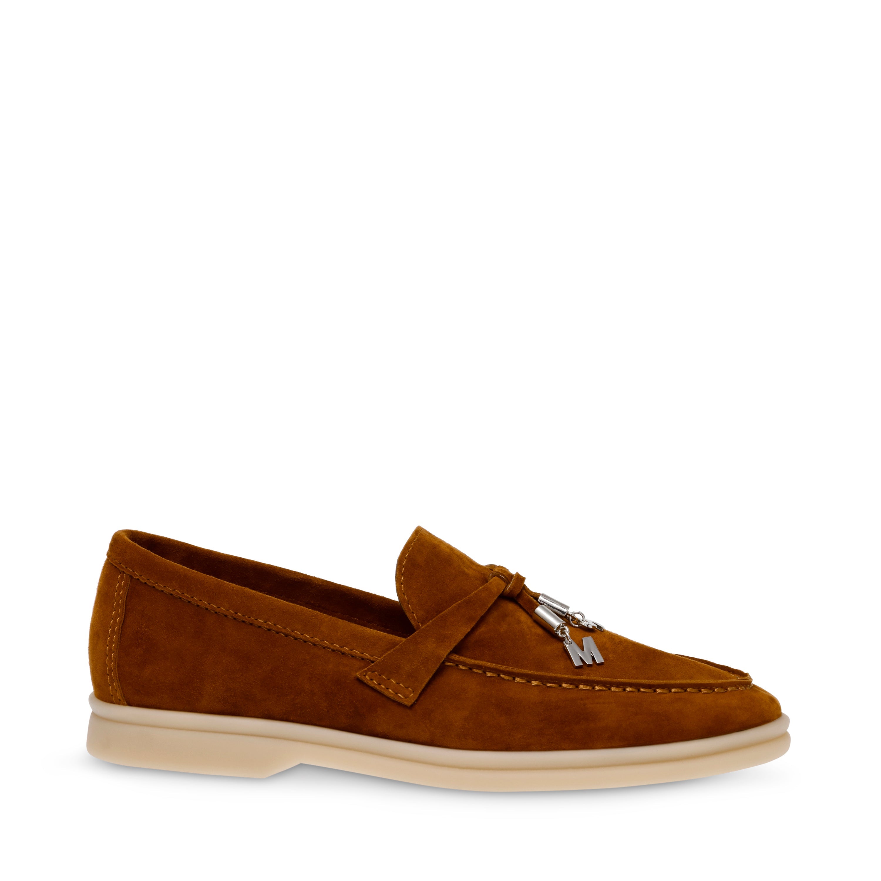 Portland Women's Cognac Suede Loafers - view 7