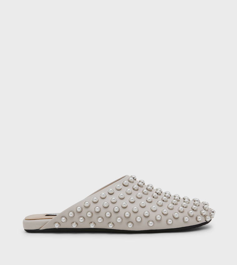 Glimmer Women's Transparent Flat Sandals